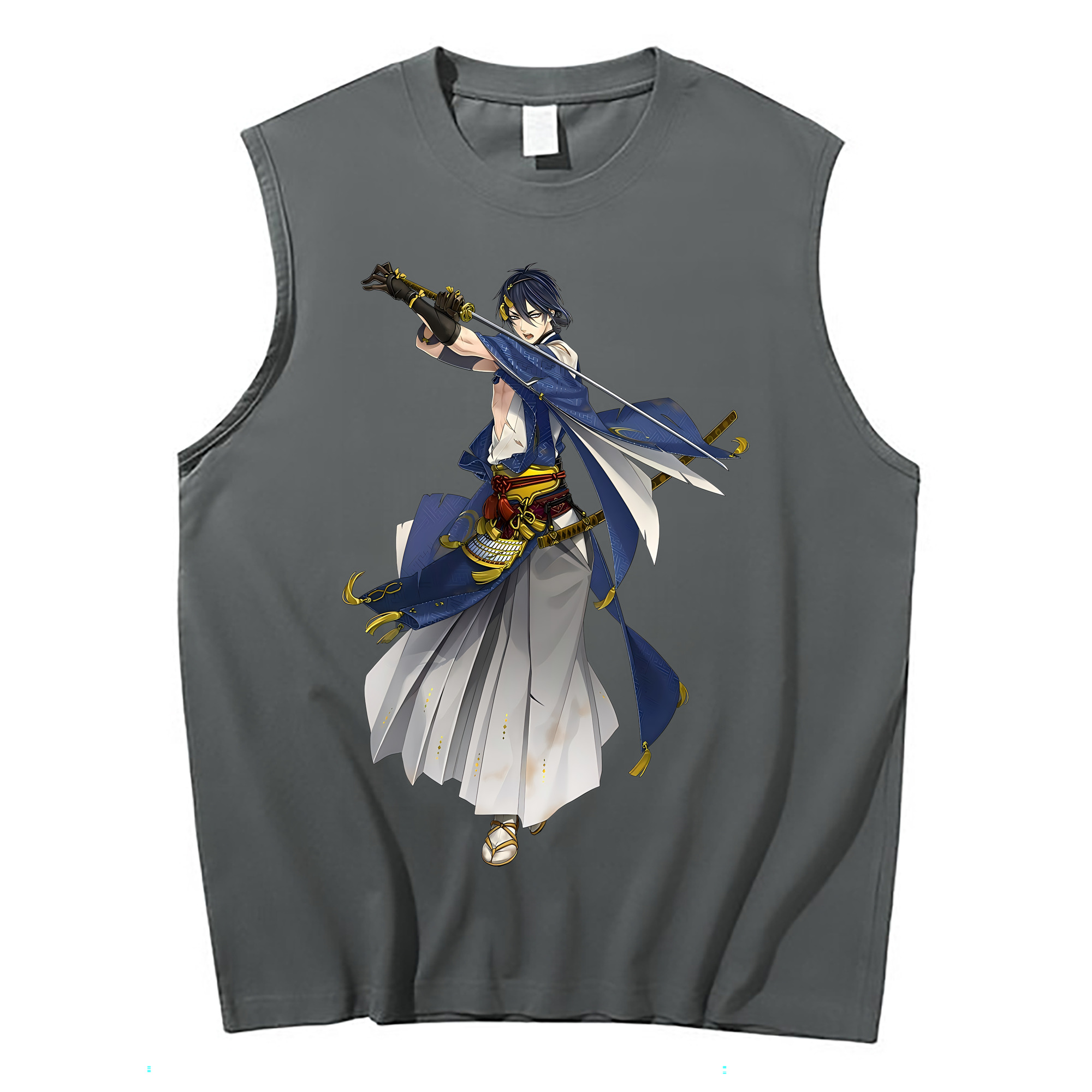 （画像用） 刀剣乱舞 Touken Ranbu コットン100％タンクトップ（フロントプリント）